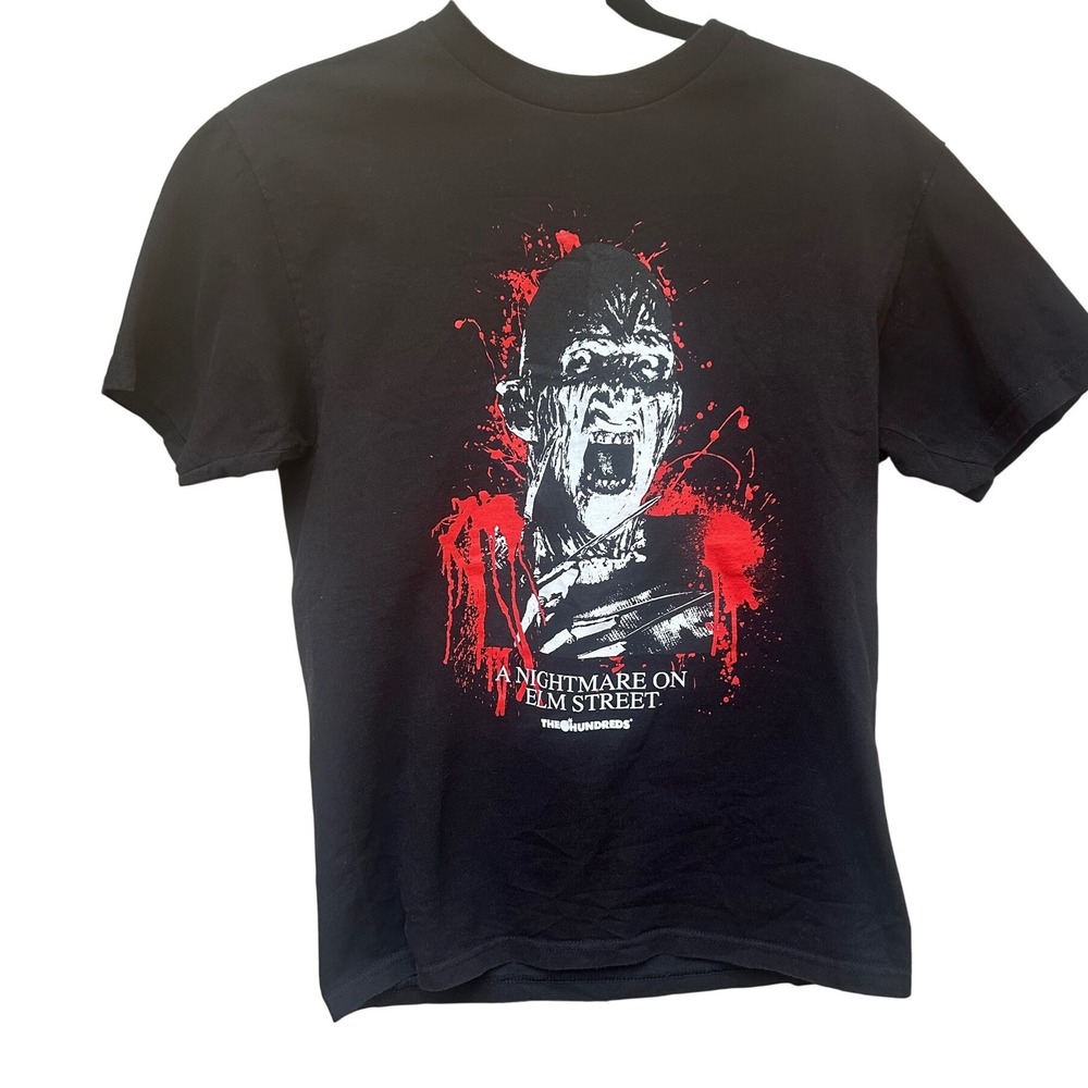 The Hundreds A Nightmare on Elm Street Freddy‎ Krueger Black T Shirt Size M